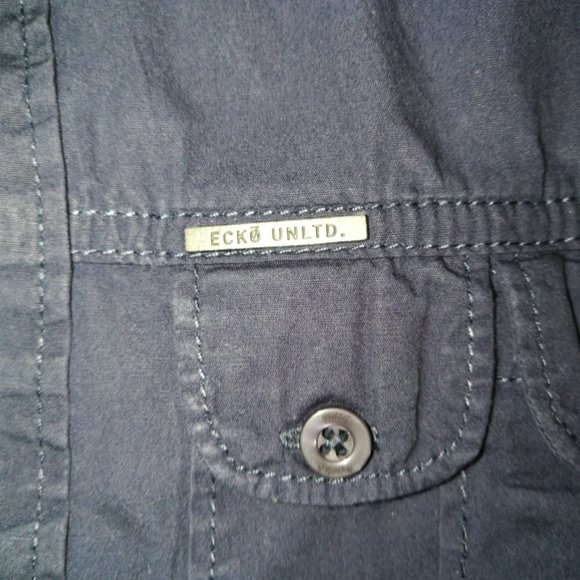 Ecko Unltd Men's casual long sleeve button down shirt - Picture 3 of 4